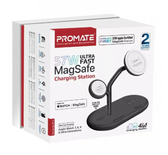 Зарядний пристрій Promate wireless (synergy-pro.black)