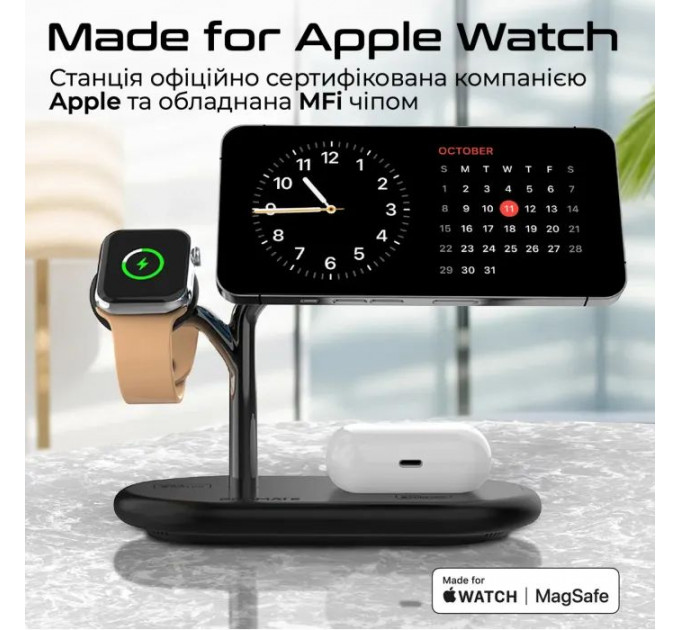 Зарядний пристрій Promate wireless (synergy-pro.black)