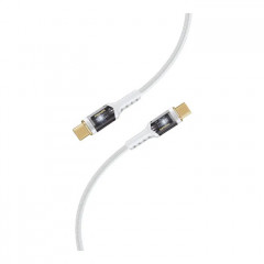 Дата кабель USB-C to USB-C 2.0m Promate (lucidline-cc200.white)