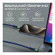 Дата кабель USB-C to USB-C 2.0m Promate (transline-cc200.navy)