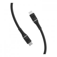 Дата кабель USB-C to Lightning 1.2m Promate (powerline-ci120.black)