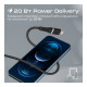 Дата кабель USB-C to Lightning 1.2m Promate (powerline-ci120.black)