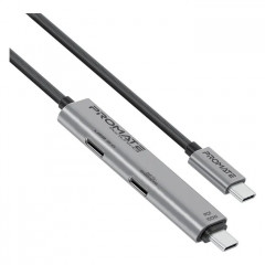 Дата кабель USB-C to USB-C 1.5m Promate (portlink-c3.black)