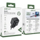 Зарядний пристрій Acefast USB-C 30W Gan A77 mini Fast Charger Black (6974316282662)