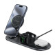 Зарядний пристрій Acefast Wireless QI 3in1 15W E19 Qi2 (6974316283096)