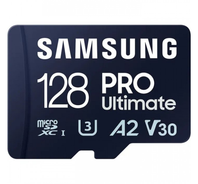 Карта памяти Samsung 128GB microSDXC class 10 UHS-I U3 V30 A2 Pro Ultimate (MB-MY128SA\/WW) Карта памяти Samsung 128GB microSDXC class 10 UHS-I U3 V30 A2 Pro Ultimate (MB-MY128SA\/WW)