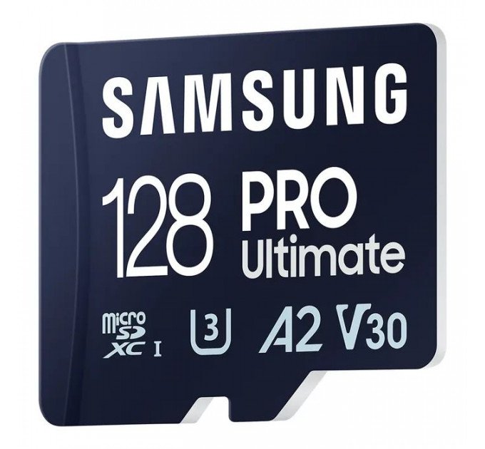 Карта памяти Samsung 128GB microSDXC class 10 UHS-I U3 V30 A2 Pro Ultimate (MB-MY128SA\/WW)