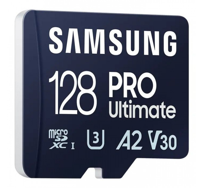 Карта памяти Samsung 128GB microSDXC class 10 UHS-I U3 V30 A2 Pro Ultimate (MB-MY128SA\/WW)