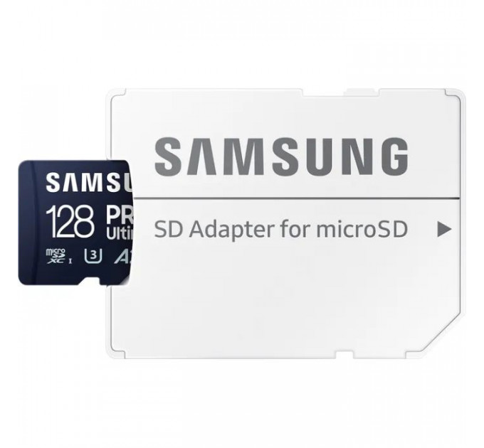Карта памяти Samsung 128GB microSDXC class 10 UHS-I U3 V30 A2 Pro Ultimate (MB-MY128SA\/WW)