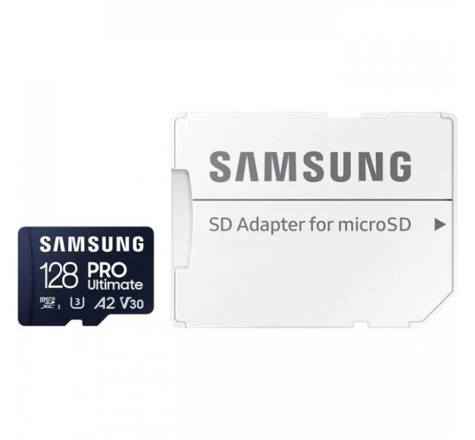 Карта памяти Samsung 128GB microSDXC class 10 UHS-I U3 V30 A2 Pro Ultimate (MB-MY128SA\/WW)
