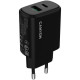 Зарядное устройство для Canyon OnCharge 200 20W 1xPD 1xQC EU Black (CNE-CHA200-31)