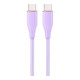 Дата кабель USB-C to USB-C 1.5m 3A Cablexpert (CC-USB2S-CMCM-1.5M-P)