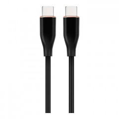 Дата кабель USB-C to USB-C 1.5m 3A Cablexpert (CC-USB2S-CMCM-1.5M-BK)