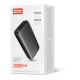 Батарея універсальна ColorWay 20 000 mAh Portable Charger (USB\/QC3.0 + USB-C\/PD\/22.5W) Black (CW-PB200LPB4BK-PD)