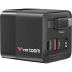 Зарядний пристрій Verbatim GaN 65 W 2 ports (USB-C\/1xUSB-A) (32217)