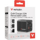 Зарядное устройство для Verbatim GaN 65 W 2 ports (USB-C\/1xUSB-A) (32217)