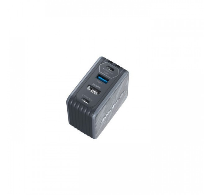 Зарядное устройство AVerMedia GC313 CORE GO 100W 2хUSB-С 1хUSB-A 1xHDMI black (40AAGC313AWN)