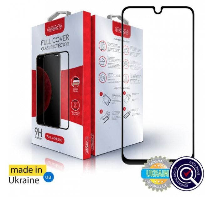 Стекло защитное Intaleo Full Glue Samsung A16 Black (1283126598715)