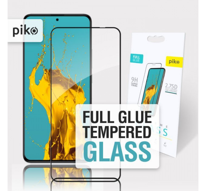 Скло захисне Piko Full Glue Xiaomi Poco F5 Pro Black (1283126589911)