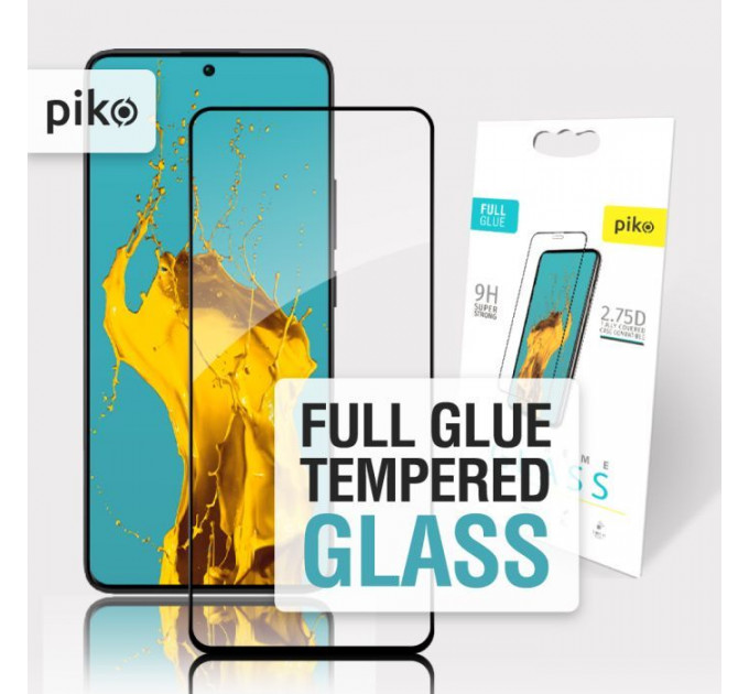 Скло захисне Piko Full Glue Xiaomi Redmi Note 13 Pro Plus 5G Black (1283126584022)