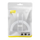 Дата кабель USB 2.0 AM to USB-C 2.0m Superior Fast Charging 100W moon white Baseus (P10320102214-03)