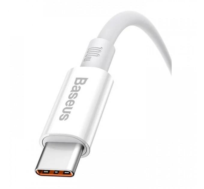 Дата кабель USB 2.0 AM to USB-C 2.0m Superior Fast Charging 100W moon white Baseus (P10320102214-03)