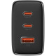 Зарядний пристрій Baseus Cube Pro Fast Charger 2C+U 65W black (P10152301113-00)