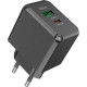 Зарядний пристрій HOCO CS14A Ocean 1xUSB-C PD20W + 1xUSB QC3.0 Black (6942007603898)