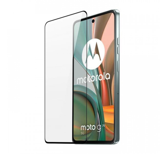 Скло захисне PowerPlant Full screen Motorola Moto G75 (GL605351)
