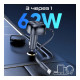 Зарядний пристрій Promate 62W USB-C cable + USB-A\/USB-C ports (powerdrive-rc65)