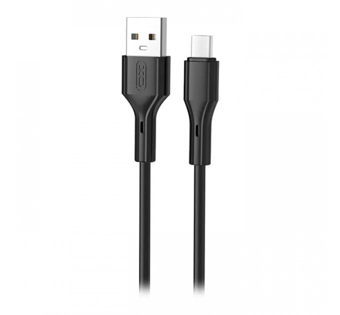 Дата кабель USB 2.0 AM to USB-C 1.0m black XO (NB230-AC.black)