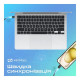 Дата кабеля USB-C to USB-C 2.0m 60W PD EcoLine-CC200 black Promate (ecoline-cc200.black)