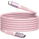 Дата кабель USB-C to USB-C 1.2m Magnetic 100W pink Verbatim (31857)