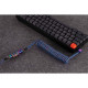 Дата кабель USB-C + USB A to USB-C 1.08m Premium Coiled Aviator blue Keychron (CAB8_KEYCHRON)