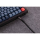 Дата кабель USB-C + USB A to USB-C 1.0m Double-Sleeved Geek black Keychron (CAB21_KEYCHRON)
