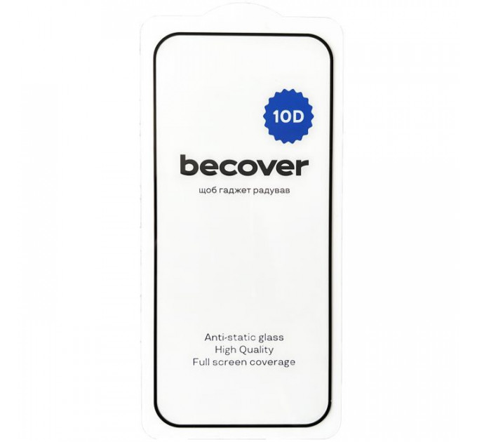 Стекло защитное BeCover Google Pixel 10\/10 Pro 10D Black (713672)