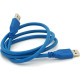 Дата кабеля USB 3.0 AM\AM 1.0m Blue Voltronic (YT-3.0AM+AM-1.0)