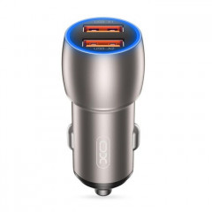 Зарядний пристрій XO 2xUSB QC3.0 36W black (СC52-BK)
