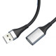 Дата кабель USB 2.0 AM\/AM 3.0m black XO (NB-219-USB-3m)