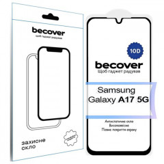 Скло захисне BeCover 10D Samsung Galaxy A17 5G SM-A176 Black (713688)