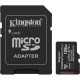 Карта пам/'яті Kingston 128GB (з SD адаптером) Class 10 UHS-I U1 V10 A1 (SDCS3\/128GB)