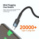 Дата кабеля USB-C to USB-C 1.0m 100W blue Essager (EXCTT1-XC03)