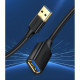Дата кабель USB 3.0 AM\/AF 0.5m US129 black Ugreen (30125)