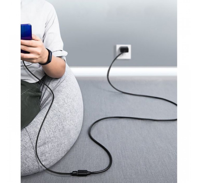 Дата кабель USB 3.0 AM\/AF 0.5m US129 black Ugreen (30125)