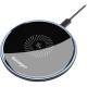 Зарядний пристрій Essager Wireless charger 15W Qi magnetic + cable USB-C 1.0m black (EWXZMX-JMB01)