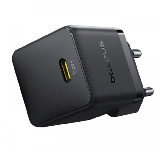 Зарядний пристрій Baseus 1xUSB-C 20W black (P10111602113-00)