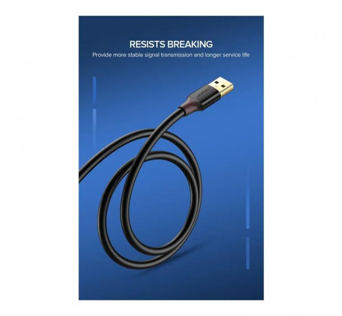 Дата кабель USB 3.0 AM\/AF 1.5m US129 black Ugreen (30126)