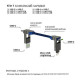 Дата кабеля 6in1 inCharge X 0,14m 100W blue Rolling Square (X02WR)
