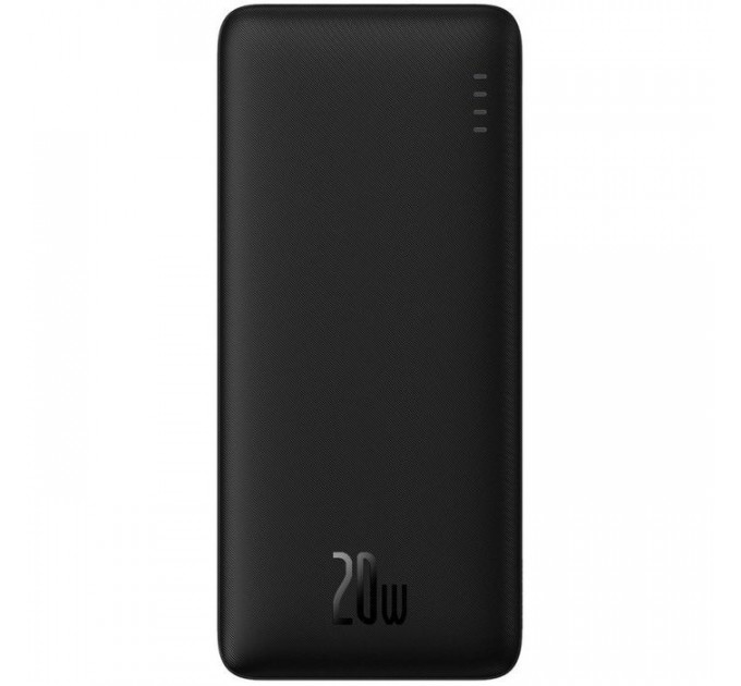 Батарея універсальна Baseus Airpow 20000mAh 20W PD\/3.0, QC\/3.0, black (P10022804113-00)