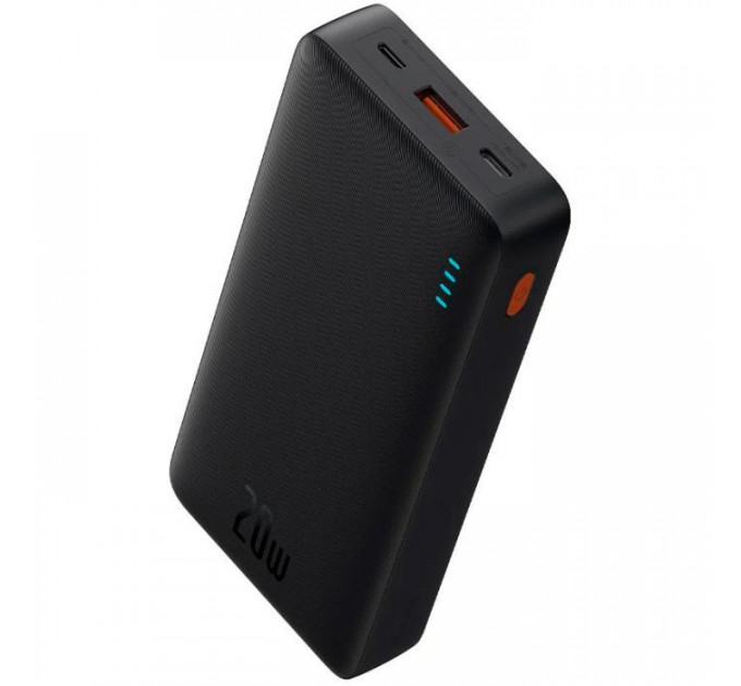 Батарея універсальна Baseus Airpow 20000mAh 20W PD\/3.0, QC\/3.0, black (P10022804113-00)
